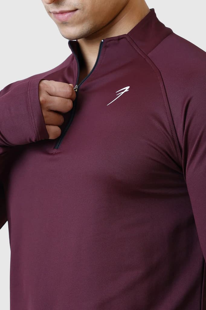 Rush Pullover Wine — photo 3