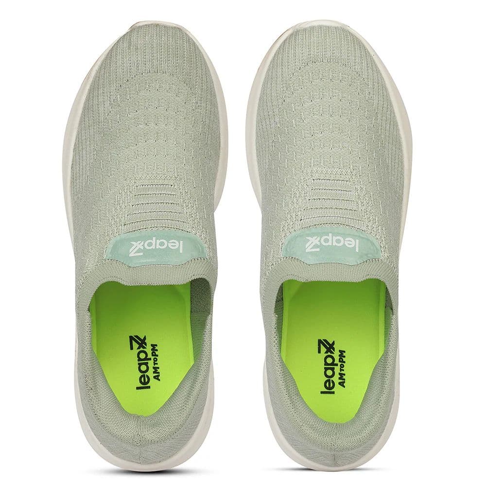 Leap7X PRIME-K EAZYGO Sea Green Sports Walking Shoes for Kids by Liberty — photo 7