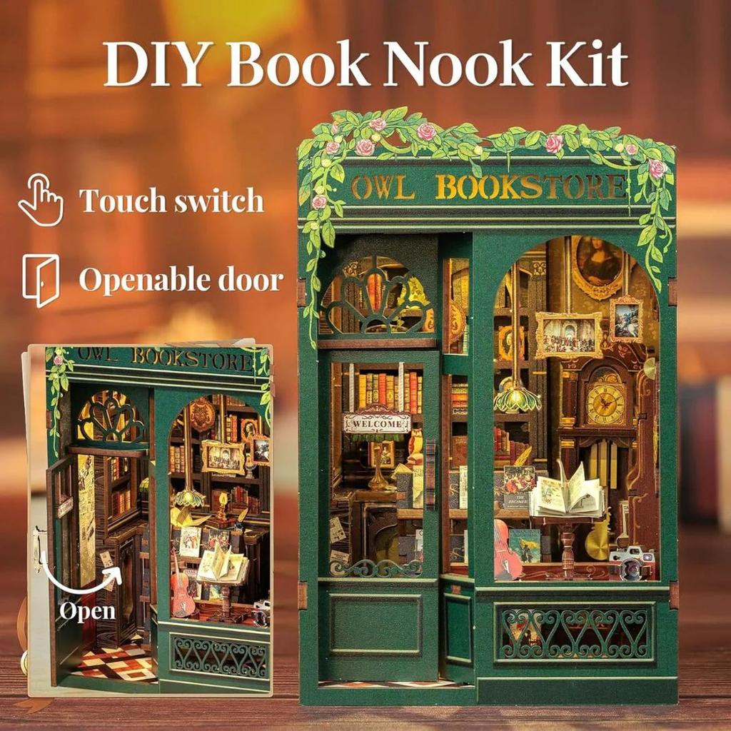 DIY Book Nook Kit | Renaissance-Inspired Miniature Model with LED — photo 4