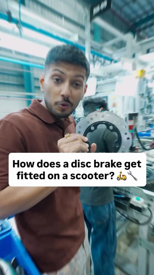 How Does a Disc Brake Get Fitted on a Scooter? 🛵🔧