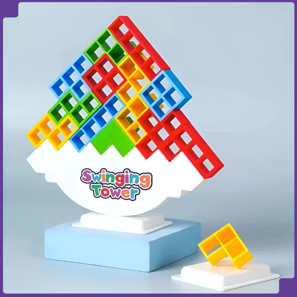 Educational Tetris Tower Game | Balance and Building Fun — photo 2