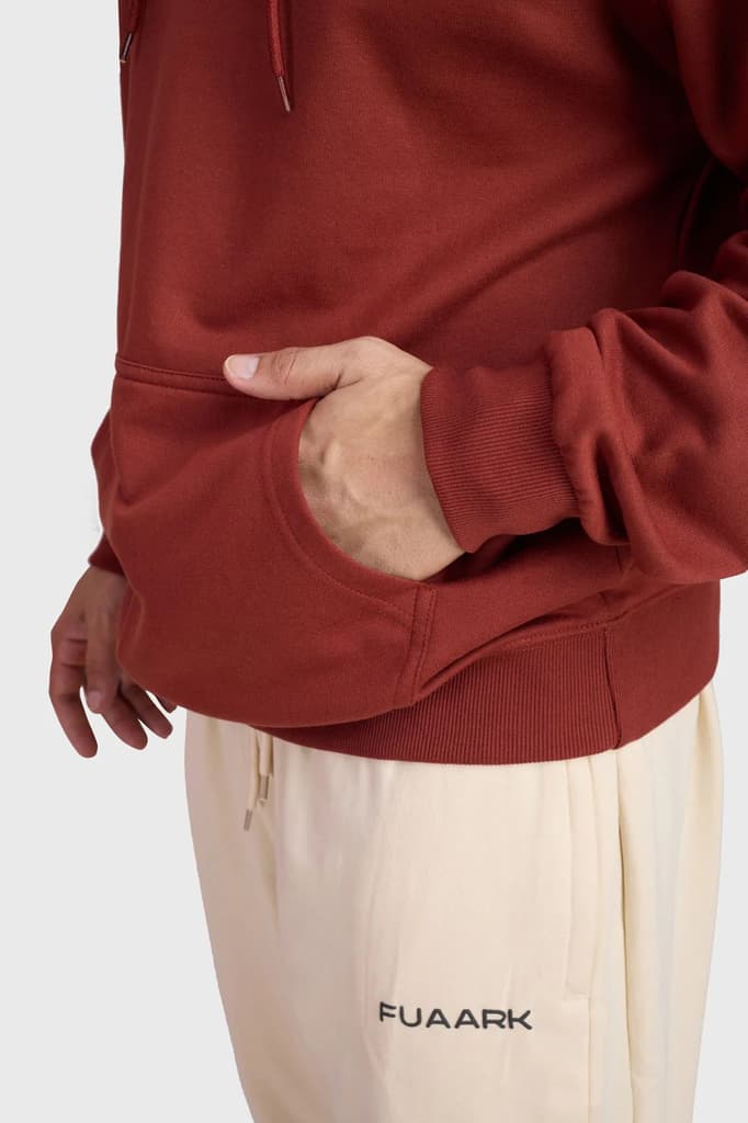 Signature Oversized Hoodie Rust — photo 5
