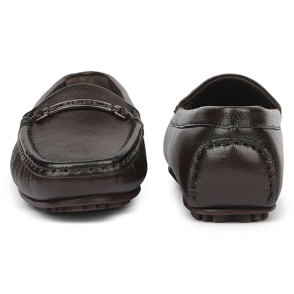 Healers JJL-26 Brown Everyday Comfort Casual Ballerina Shoes for Women By Liberty — photo 7