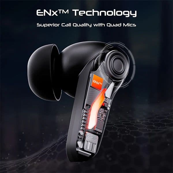 boAt Immortal 100 | Bluetooth Gaming Wireless Earbuds with BEAST™ Mode, IWP Technology, ENx™ Technology, 30 Hours Playback — photo 6