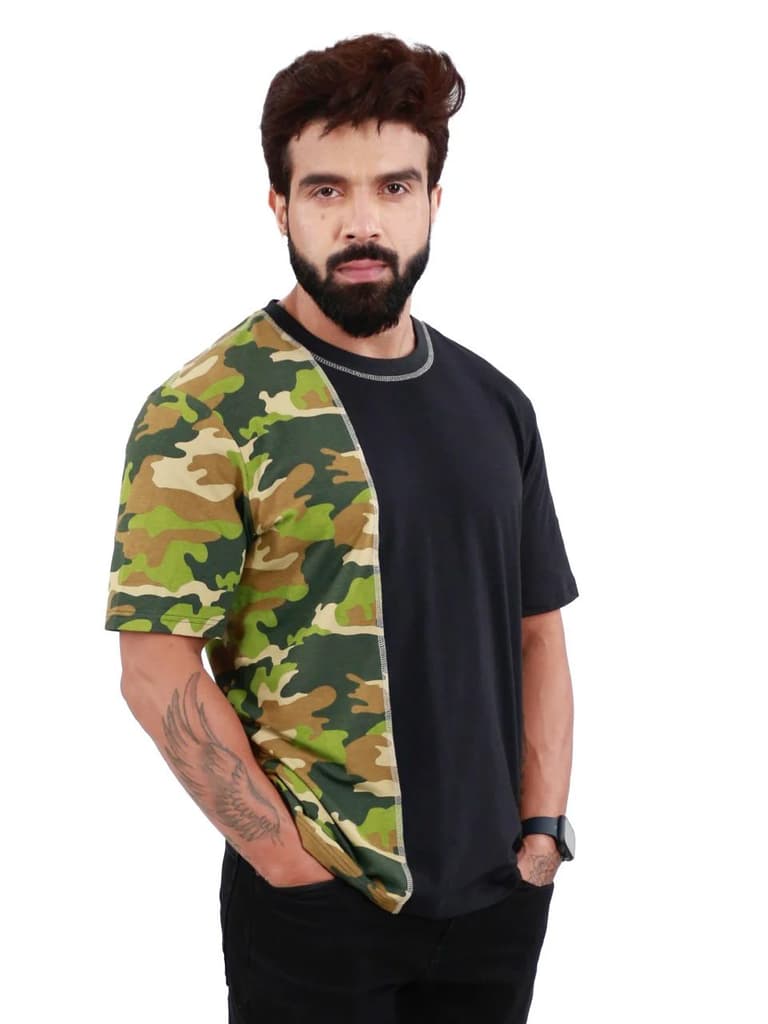 Camo Printed Organic Bamboo T-Shirt (Pack of 2) — photo 7