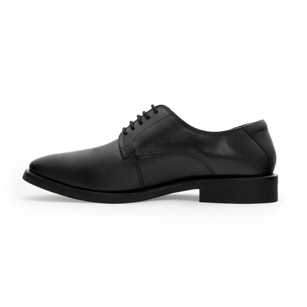 Men's Leather Black Derby Shoes for Refined Daily Formal Style — photo 3