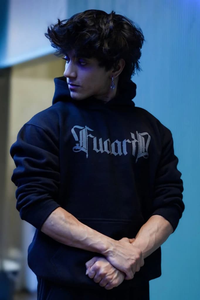 Brookline Oversized Hoodie Black — S