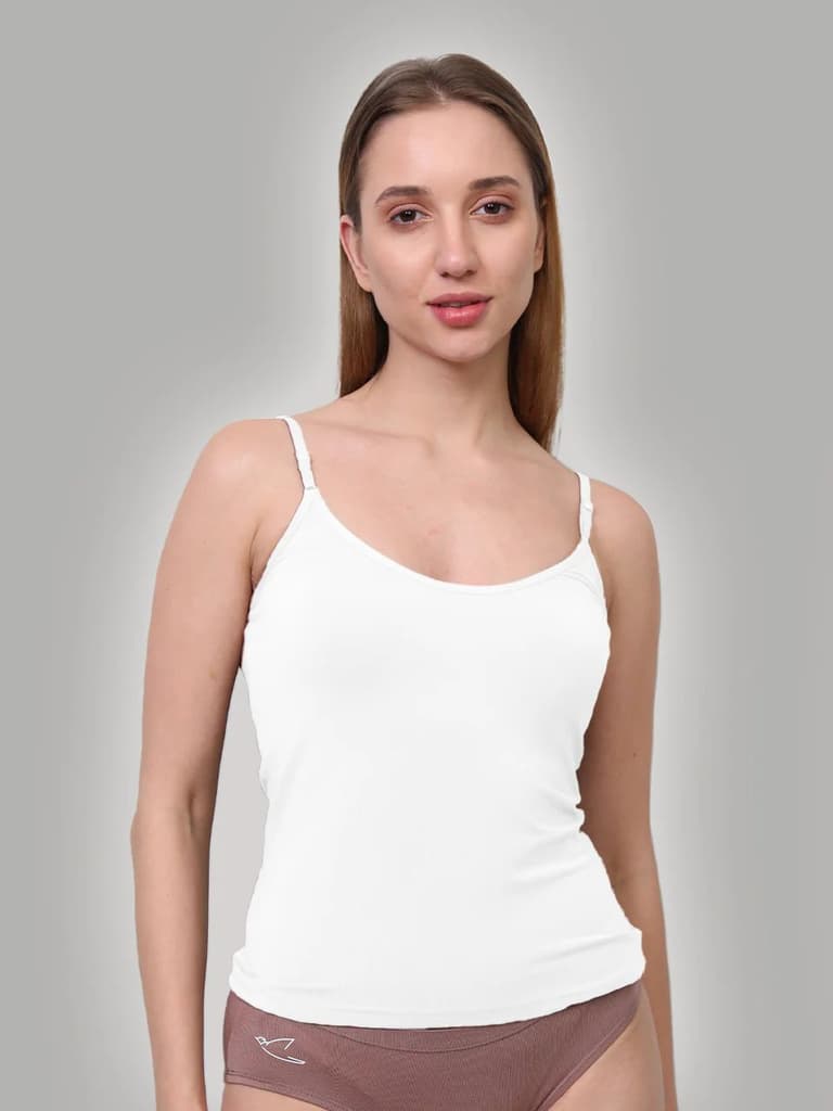 Ultra-Soft Micromodal Camisole Top - Pack of 3 — photo 3