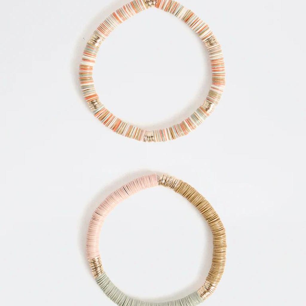 Westside Accessories Multicoloured Beaded Elastic Bracelets