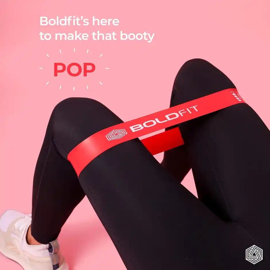 Boldfit Resistance Bands Mini Loop Set Of 3 — photo 3