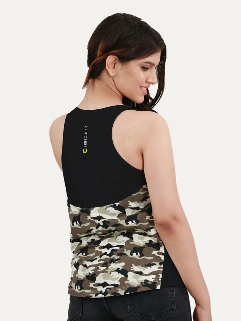 Camouflage Printed Women's Tanks (Pack of 3) — photo 4