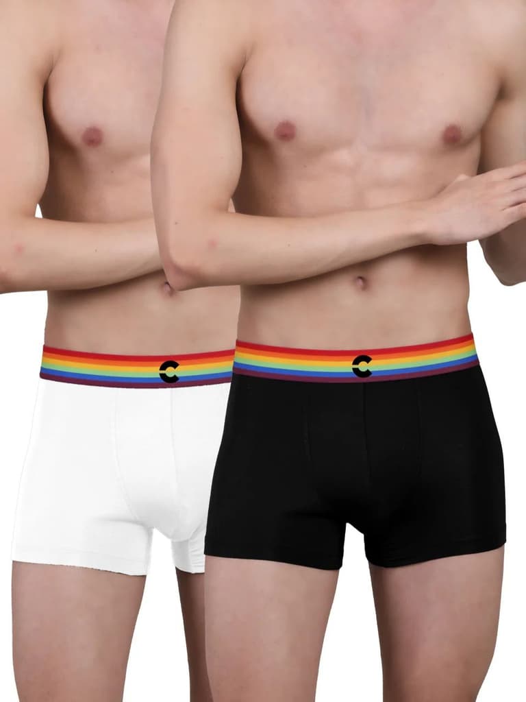 Pride Edition - Men's Anti-Bacterial Micro Modal Trunk (Pack of 2) — photo 8