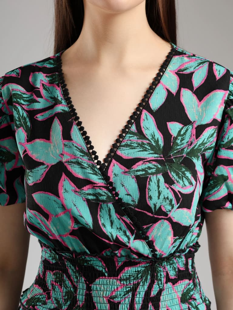 Ceren Midi Dress- Printed — photo 6