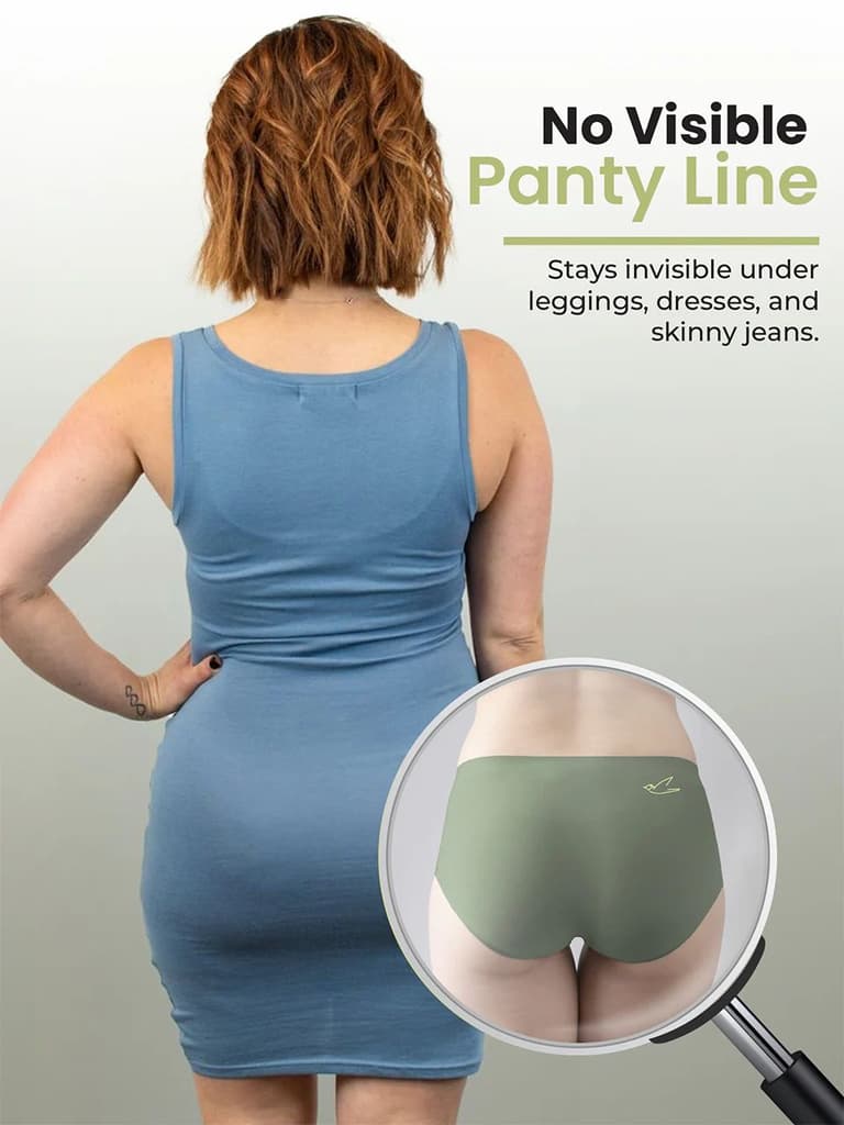 Seamless No Show Micro Modal Hipster panties pack of 3 — photo 3