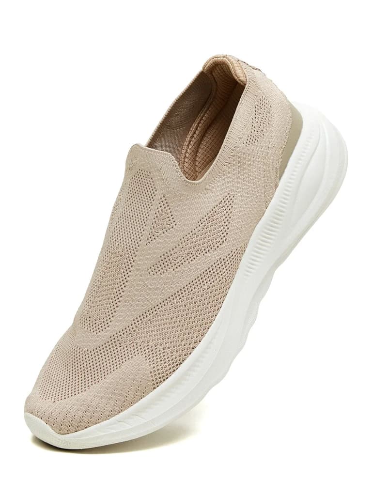 JETRA Beige Men's Walking Shoes — photo 3