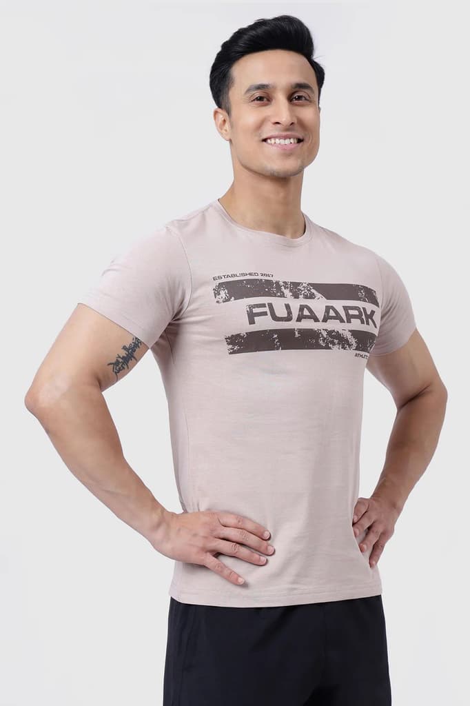 Brisk Fuaark T-shirt Beige — photo 3