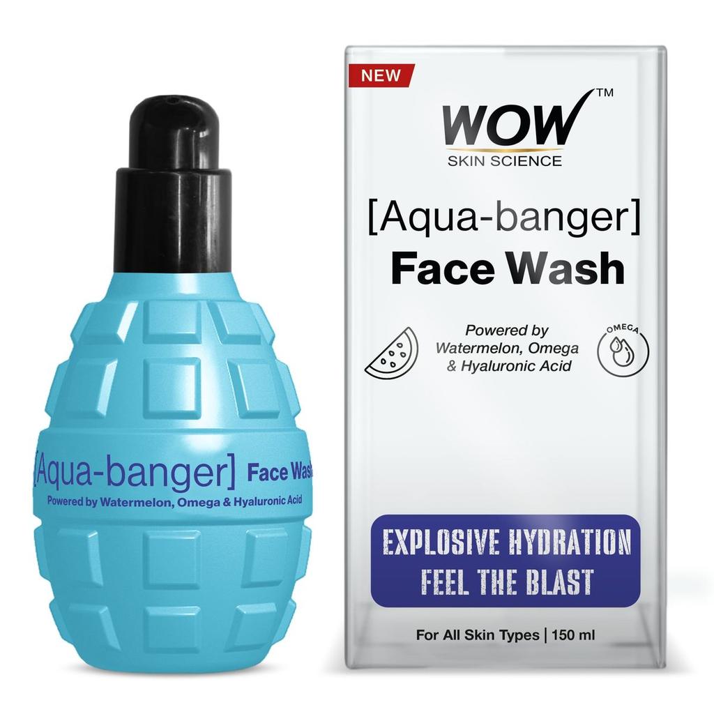 Aqua Banger Face Wash Hydrating Cleanser for Soft, Fresh Skin