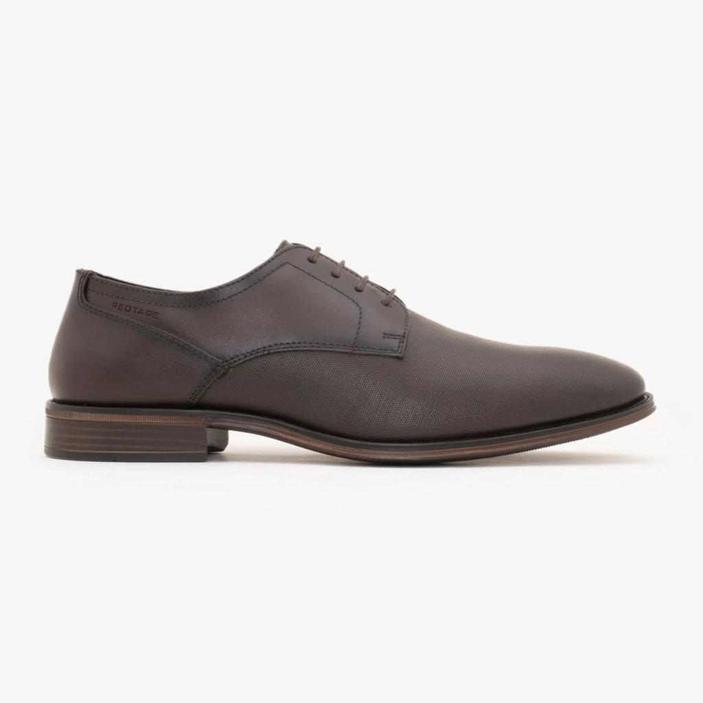 Derby Formal Shoes for Men in Teak | Low-Cut Dress Shoes. — photo 2