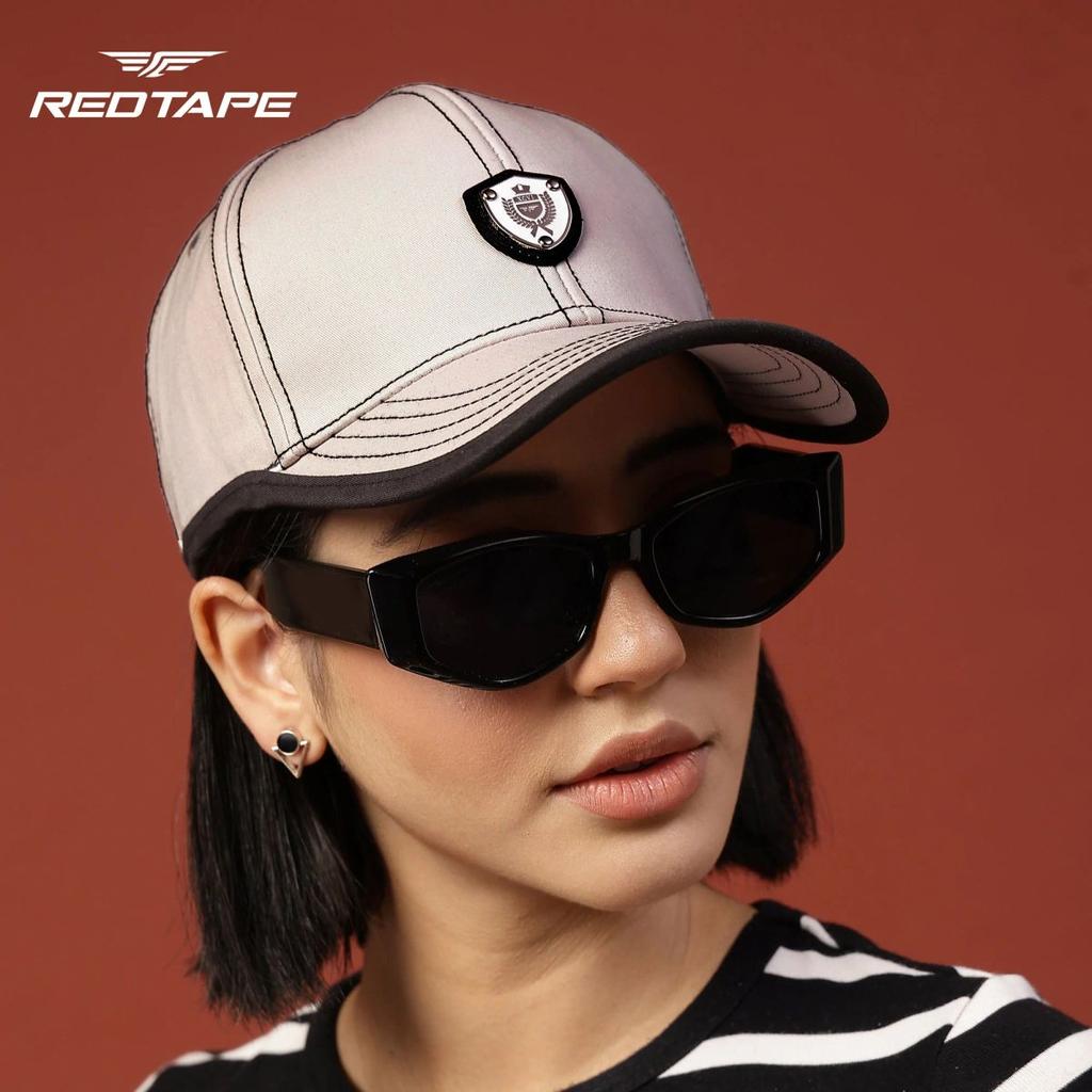 Unisex Grey Solid Cotton Twill Baseball Cap with Adjustable Strap — photo 2
