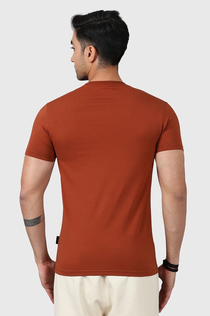 Legacy Crew Neck T-shirt Salsa Brown — photo 5