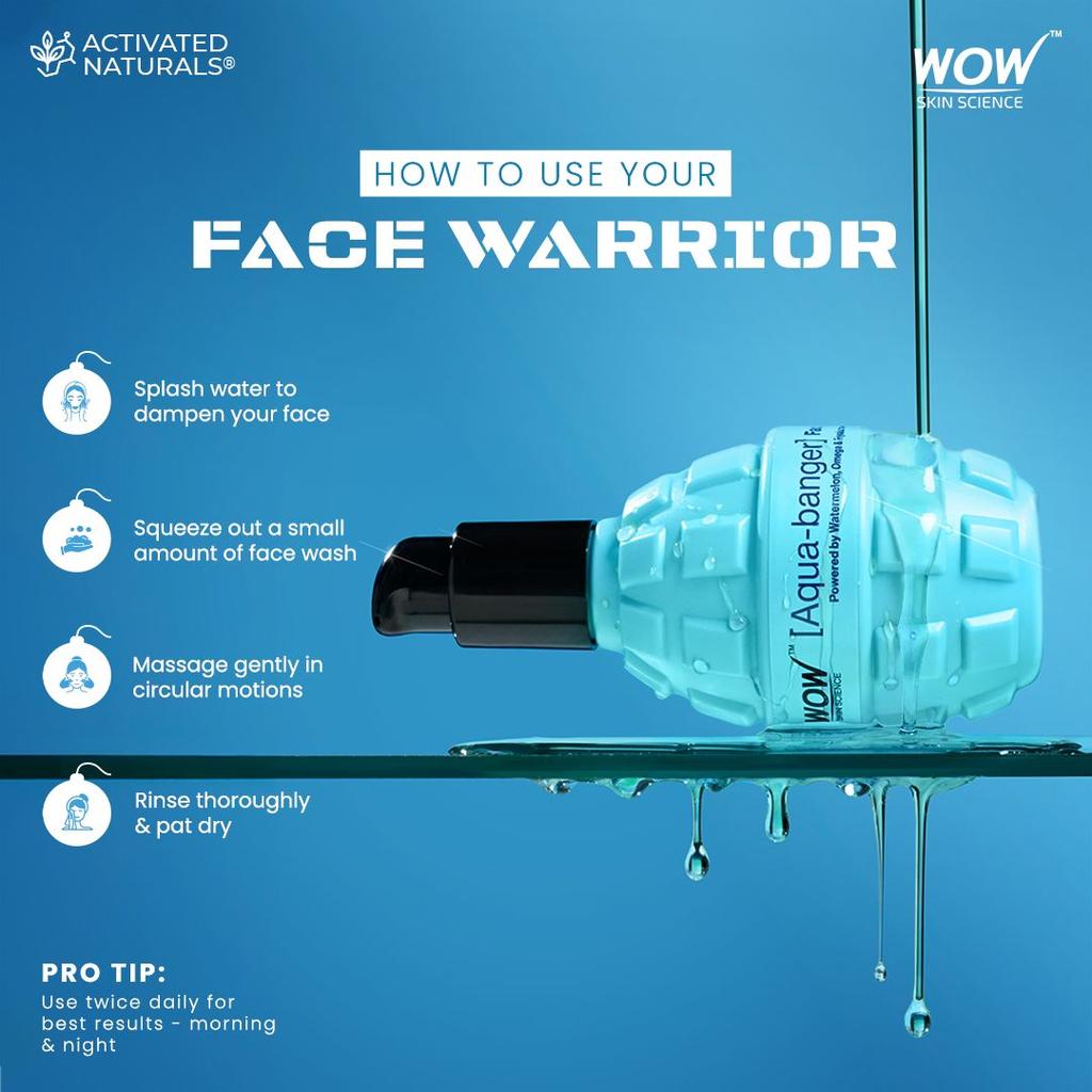 Aqua Banger Face Wash Hydrating Cleanser for Soft, Fresh Skin