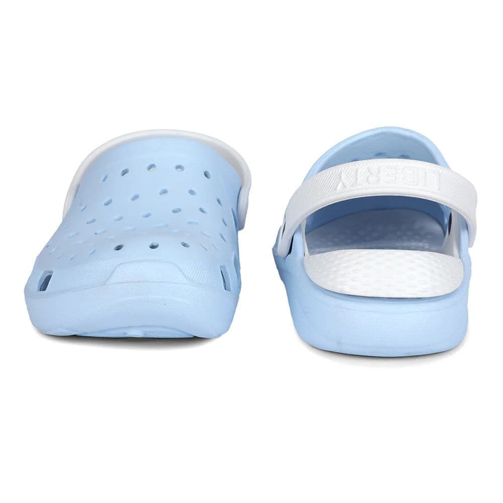 A-HA STREETVIBE Sky Blue Casual Clogs for women by Liberty — photo 9