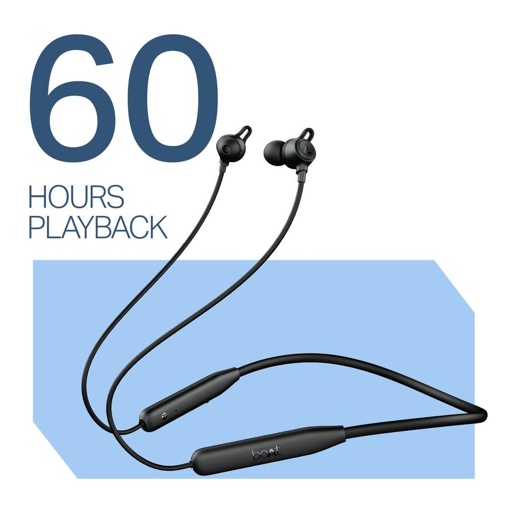 boAt Rockerz 200 | Wireless Earphone with 60H Playback, ASAP™ Charge, BEAST™ Mode, ENx™ Technology — photo 2