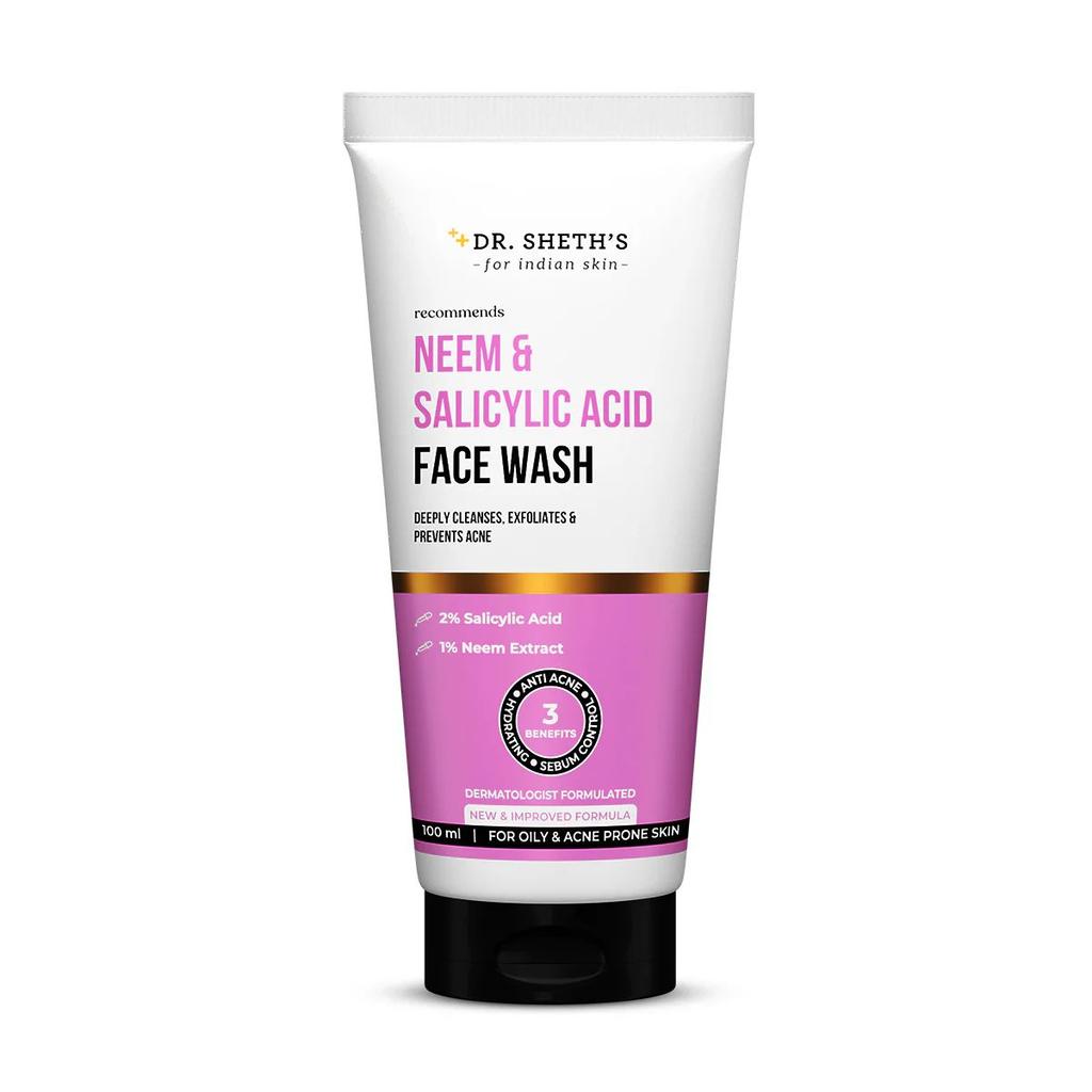 Neem & Salicylic Acid Face Wash - 100ml