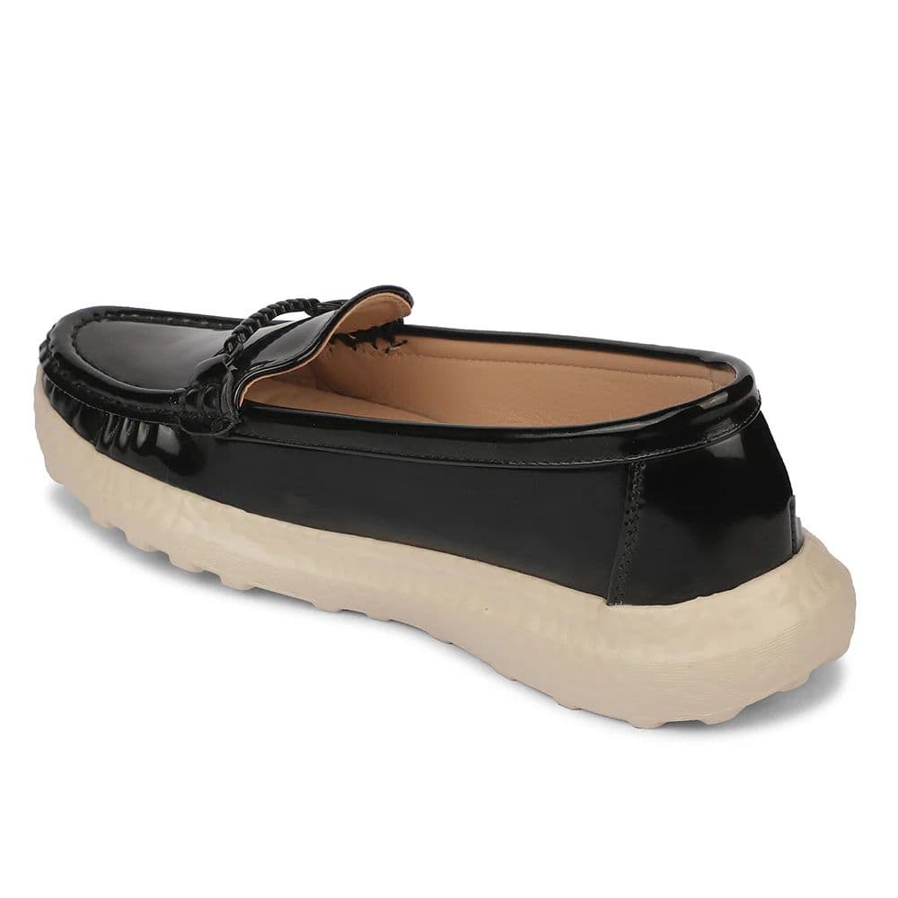 Healers ZQ-FDBL-08 Bellies Black Casual Ballerina Shoes for women by Liberty — photo 3