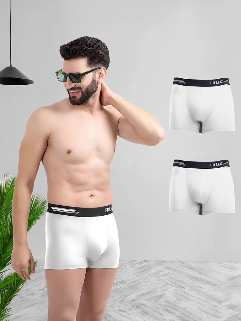 All Same Colors Men's Anti-Bacterial Micro Modal Trunk (Pack of 3) — photo 8