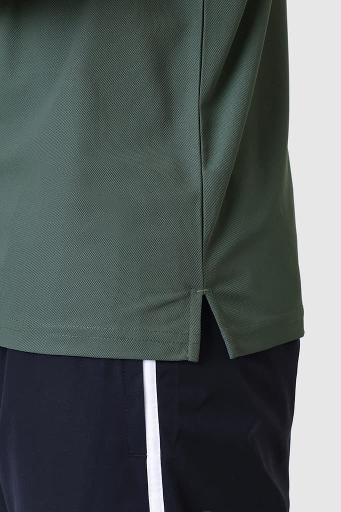 Stride Polo T-shirt Olive — photo 4
