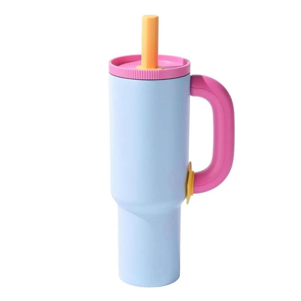 CandyColor Handle Travel Tumbler With Straw — photo 6