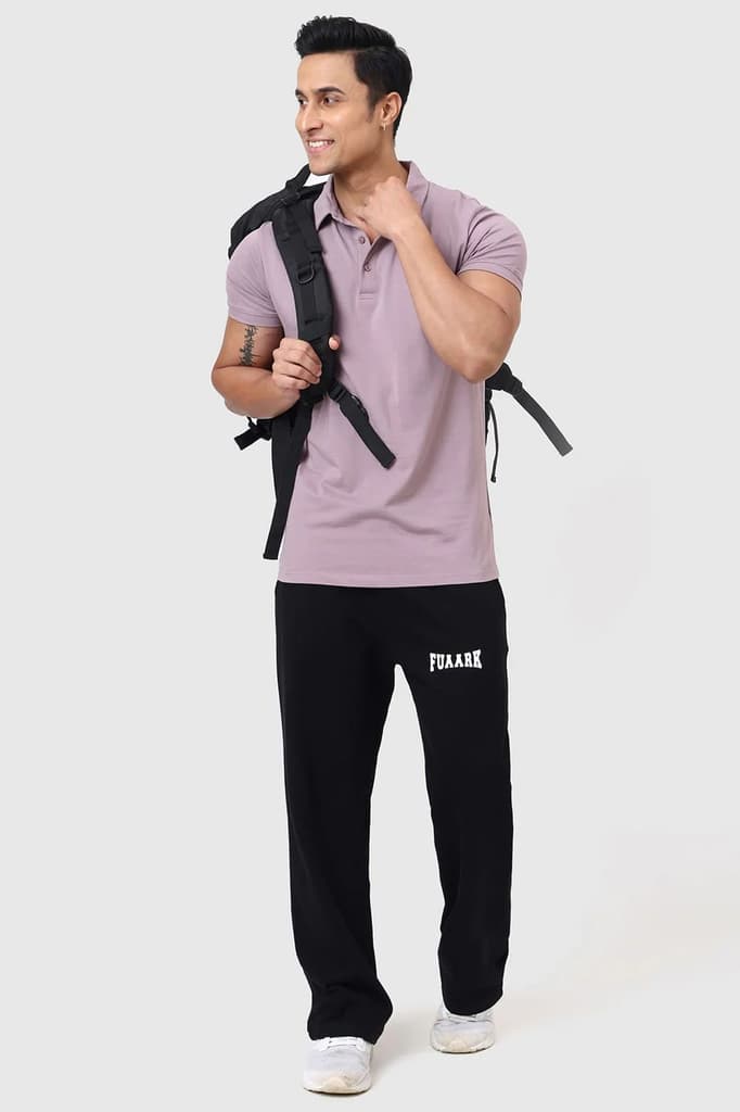 Polo T-shirt Mauve — photo 2