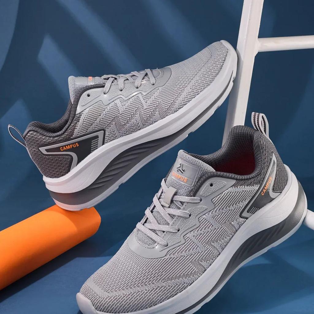 FYBER Grey Men's Running Shoes