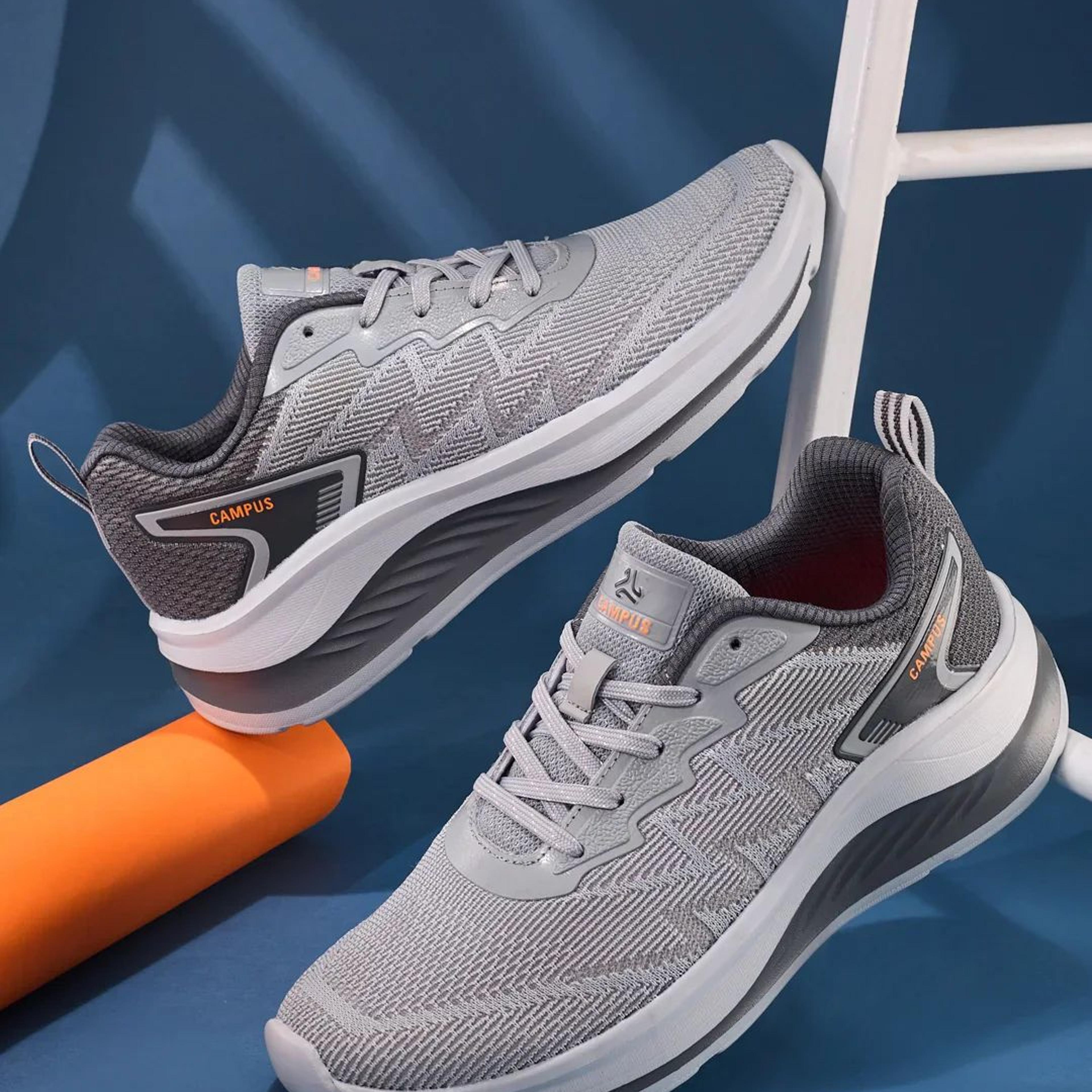FYBER Grey Men's Running Shoes