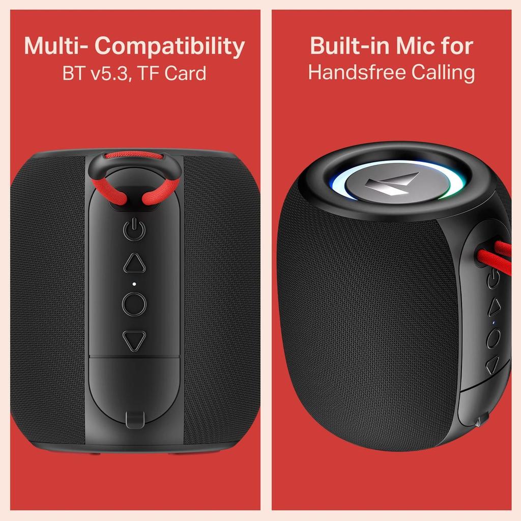 boAt Stone 208 | Portable Bluetooth Speaker with 5W Sound, TWS, RGB Lights and 8H Playback — photo 7