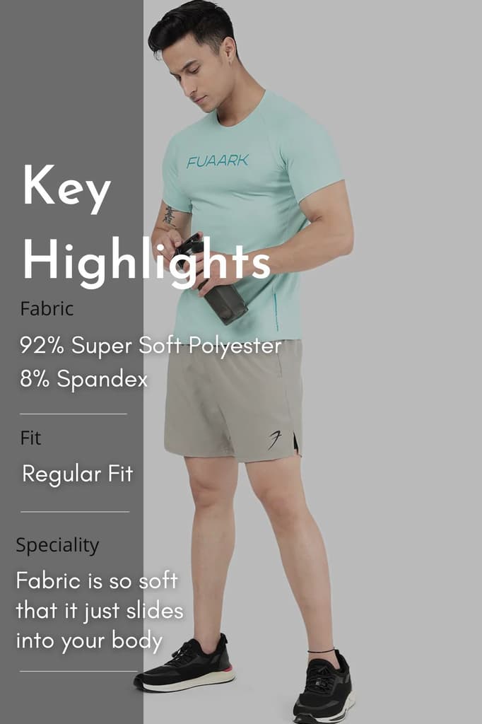 Aura Textured T-shirt Sea Green — photo 6