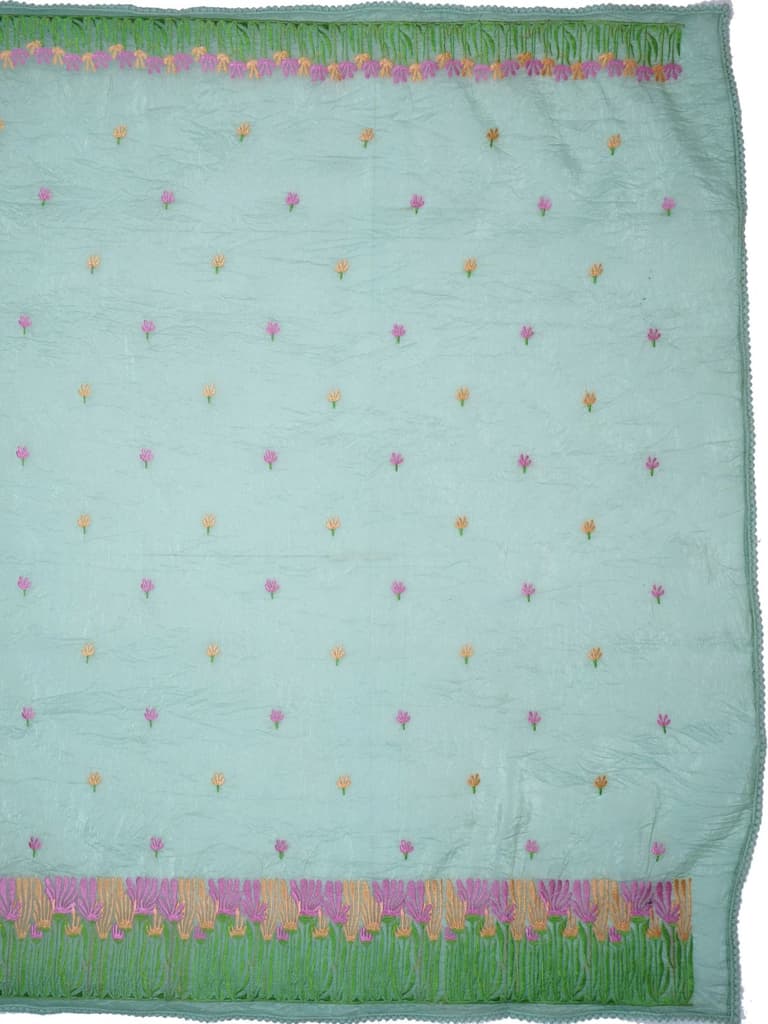 Mimosa Women's Woven Design Banarasi Style Tissue Crush Saree With Blouse Piece : SA00001888RMFREE — photo 6