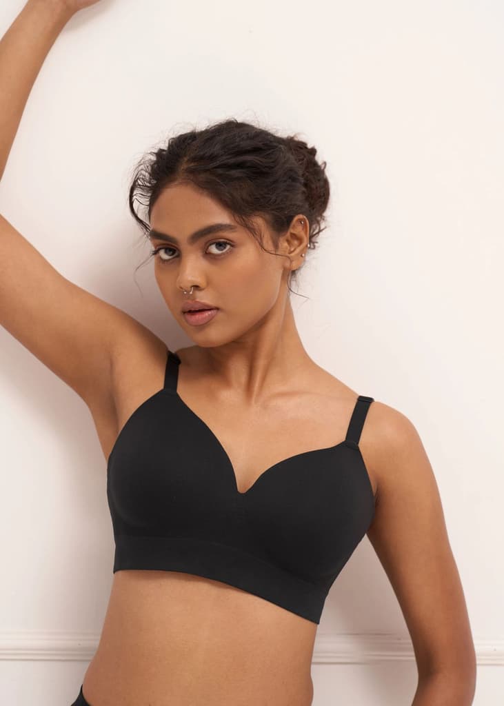 Wireless Support Bra - Non-Wired T-Shirt Bra with Full Coverage Support — photo 5