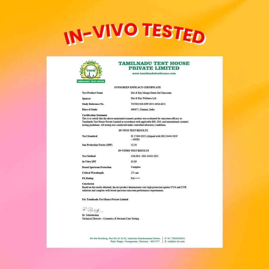 Mango Detan Sunscreen, In-Vivo Tested SPF 50+ PA++++ — photo 2