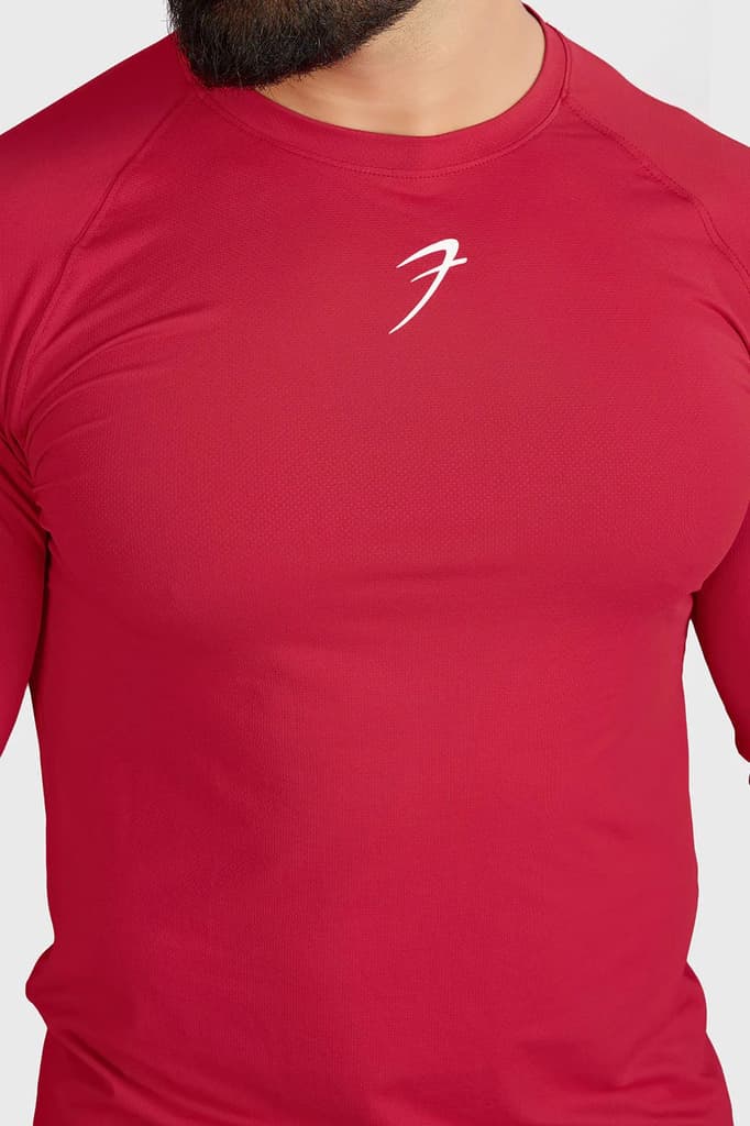 Core Fullsleeves T-shirt Red — photo 4