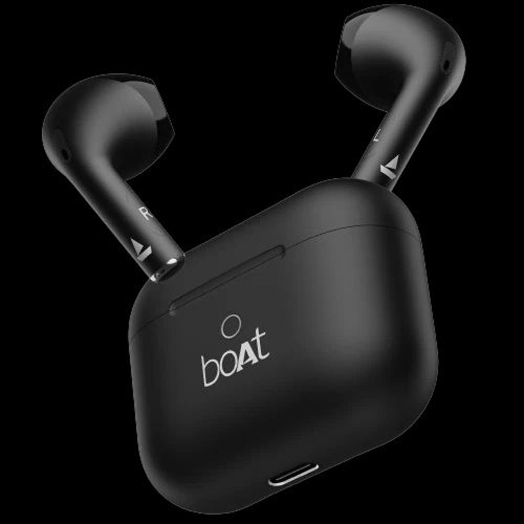 boAt Airdopes Alpha | True Wireless Earbuds with 35 Hours Playback, 13mm Drivers, ENx™ Tech, ASAP™ Charge, IWP™ Technology
