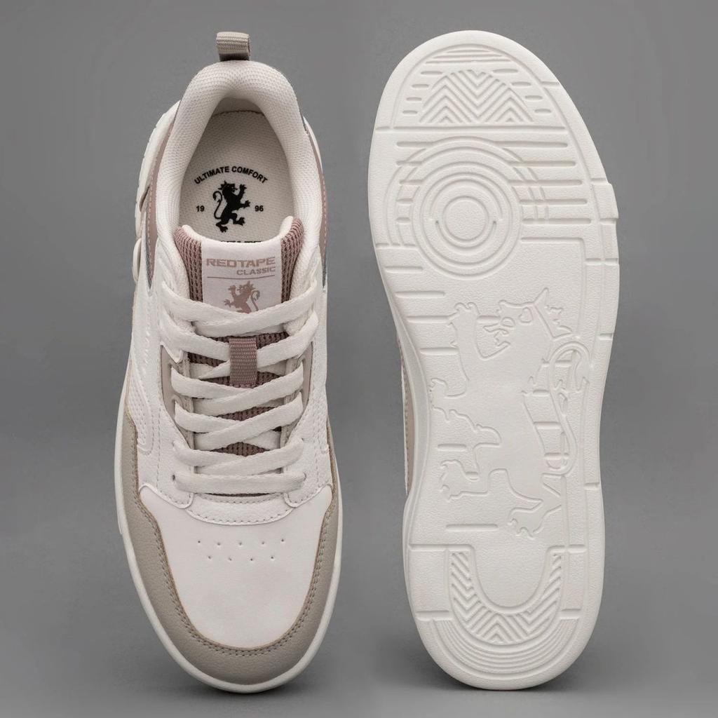 Sneakers for Women in White and Beige — photo 5