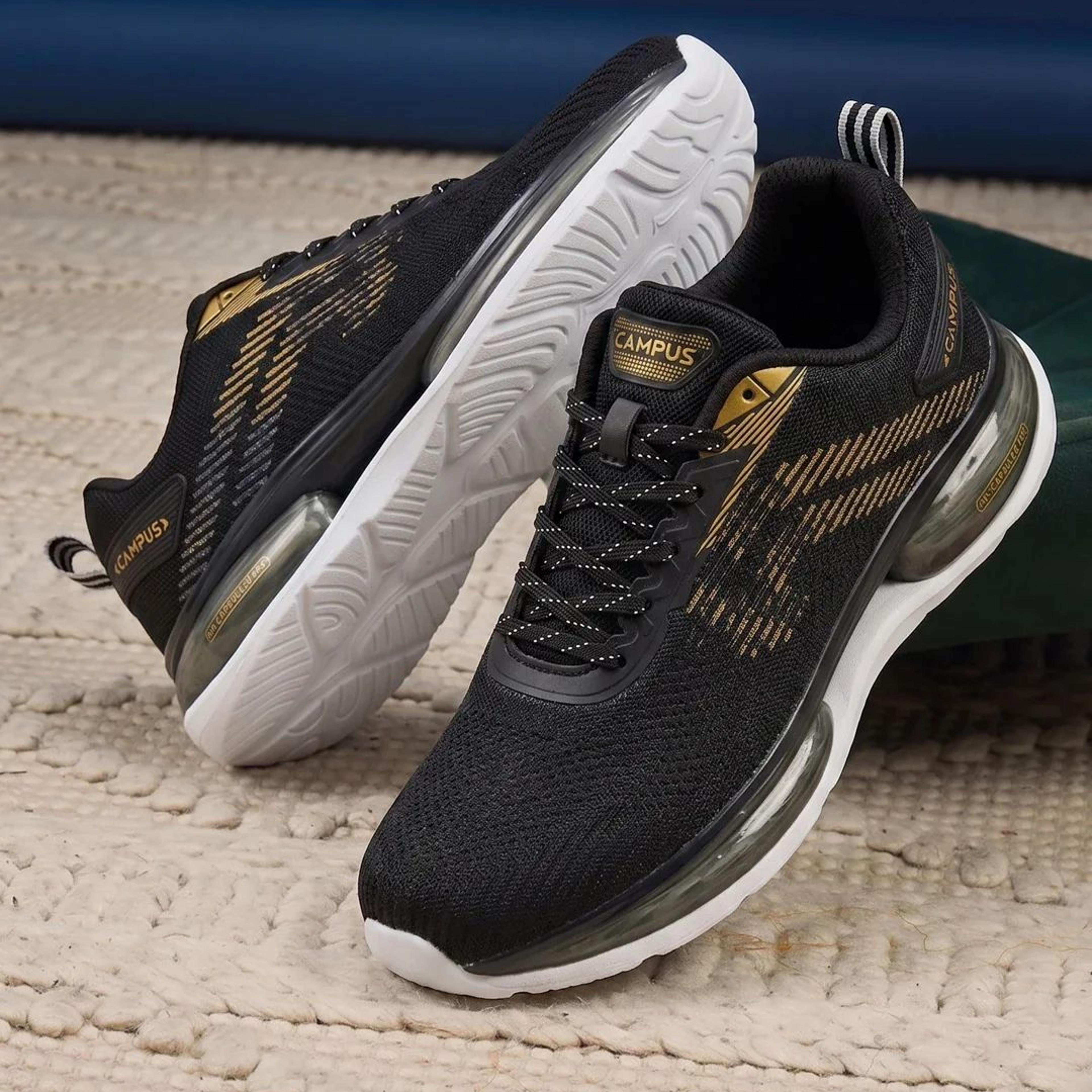 AMINO Black Men's Running Shoes