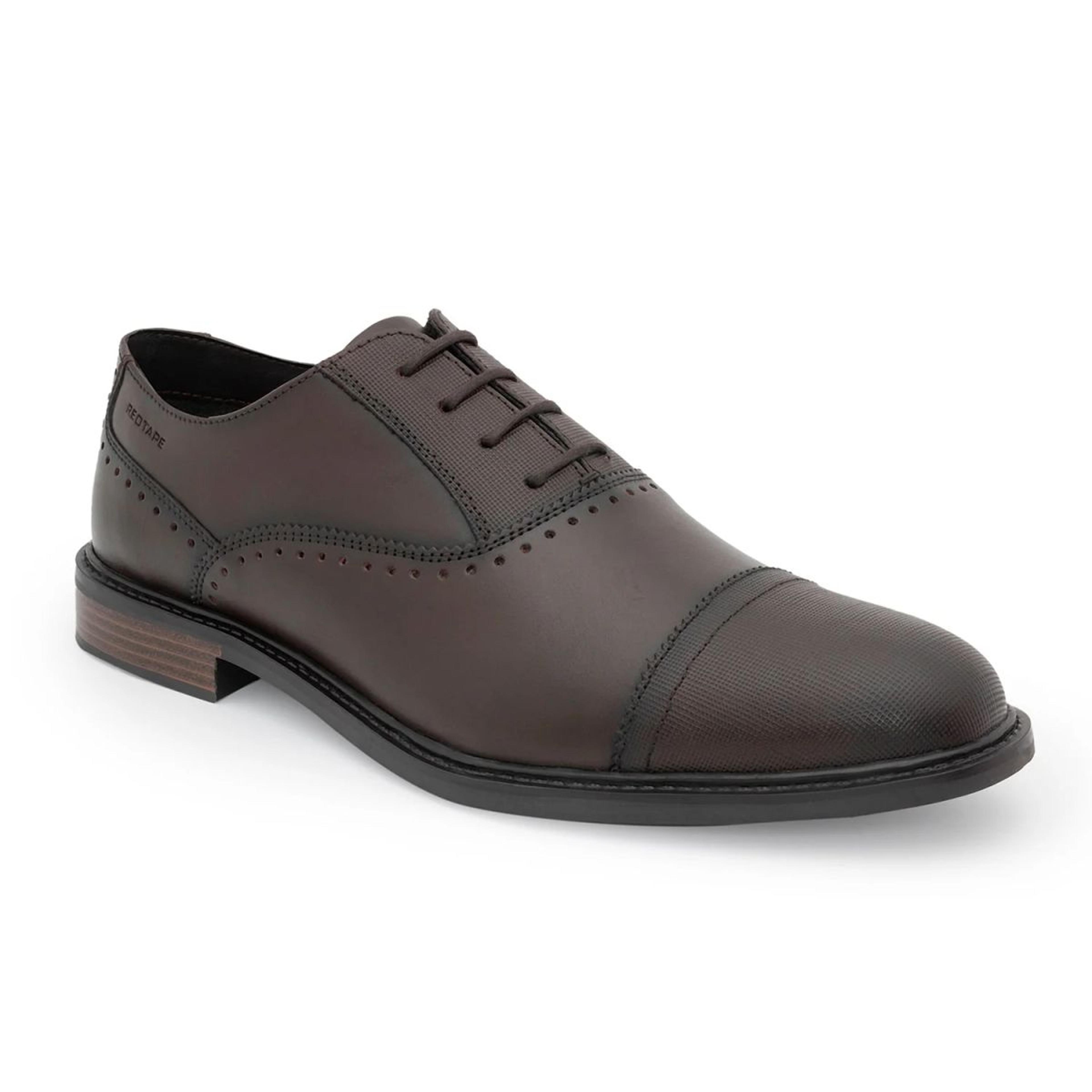 Oxford Shoes for Men in Brown | Low-Cut Formal Dress Shoes.