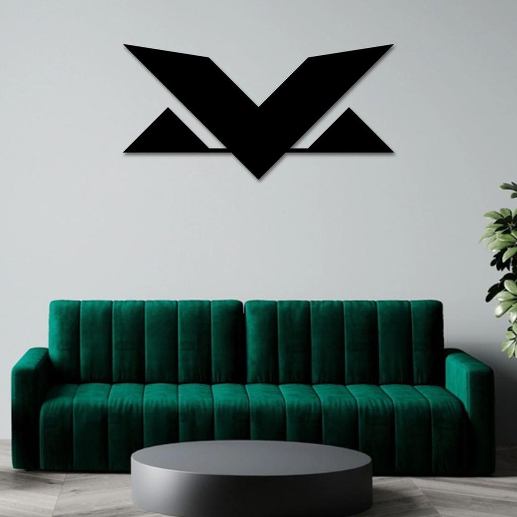 F1 MAX VERSTAPPEN LOGO METAL WALL ART