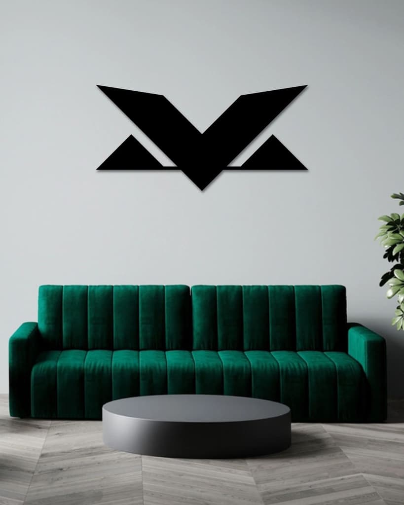 F1 MAX VERSTAPPEN LOGO METAL WALL ART