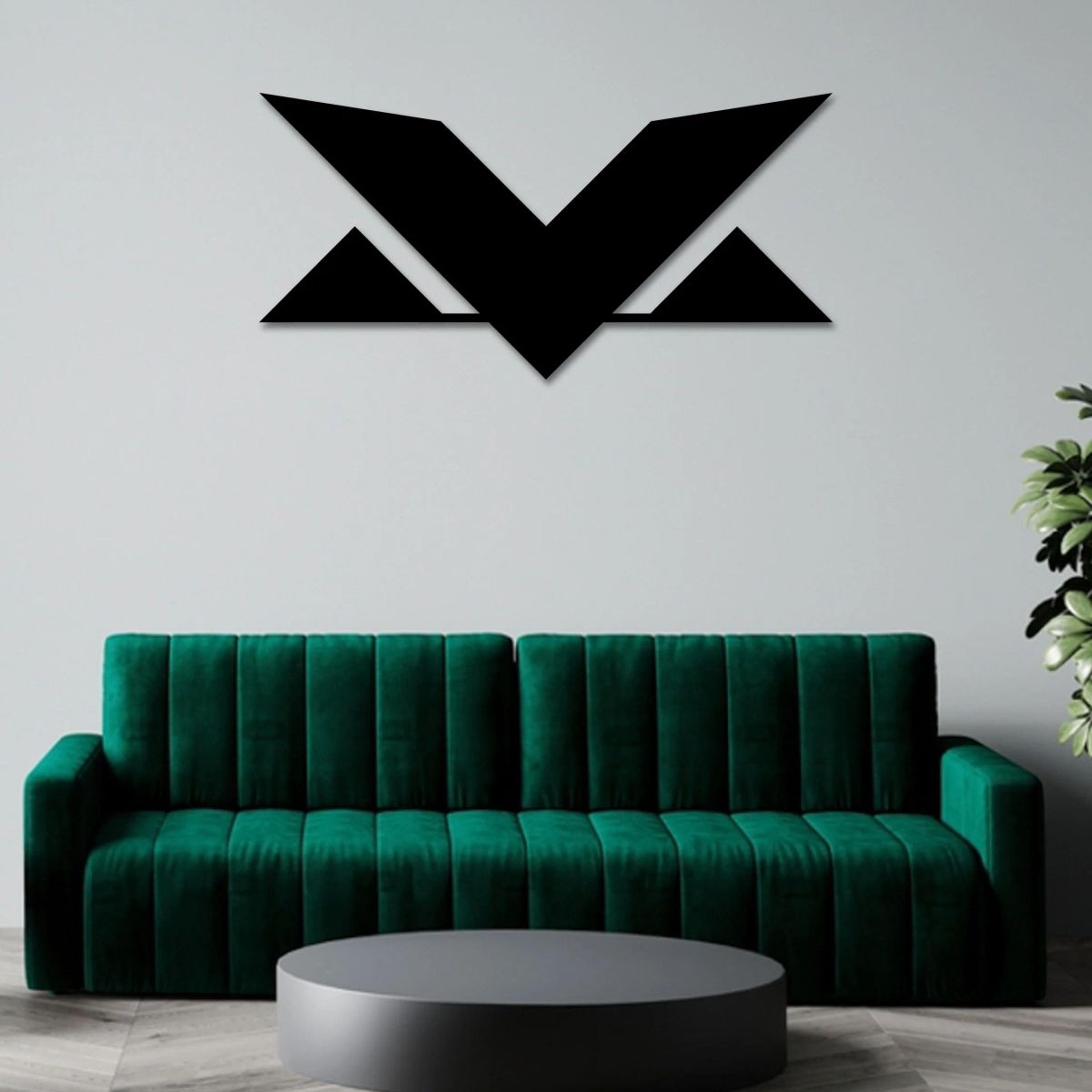 F1 MAX VERSTAPPEN LOGO METAL WALL ART
