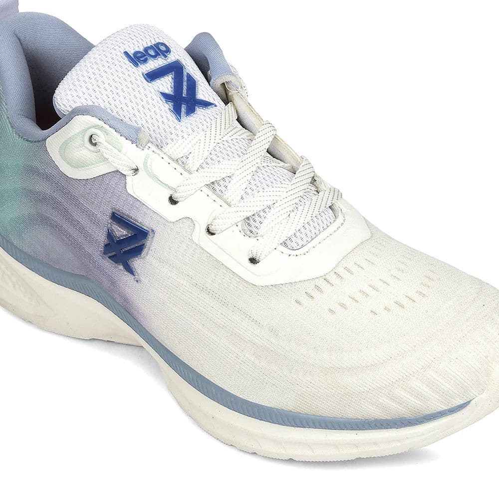 Leap7x Purple Sports Lacing Running Shoes For Women RWL-58 By Liberty — photo 4