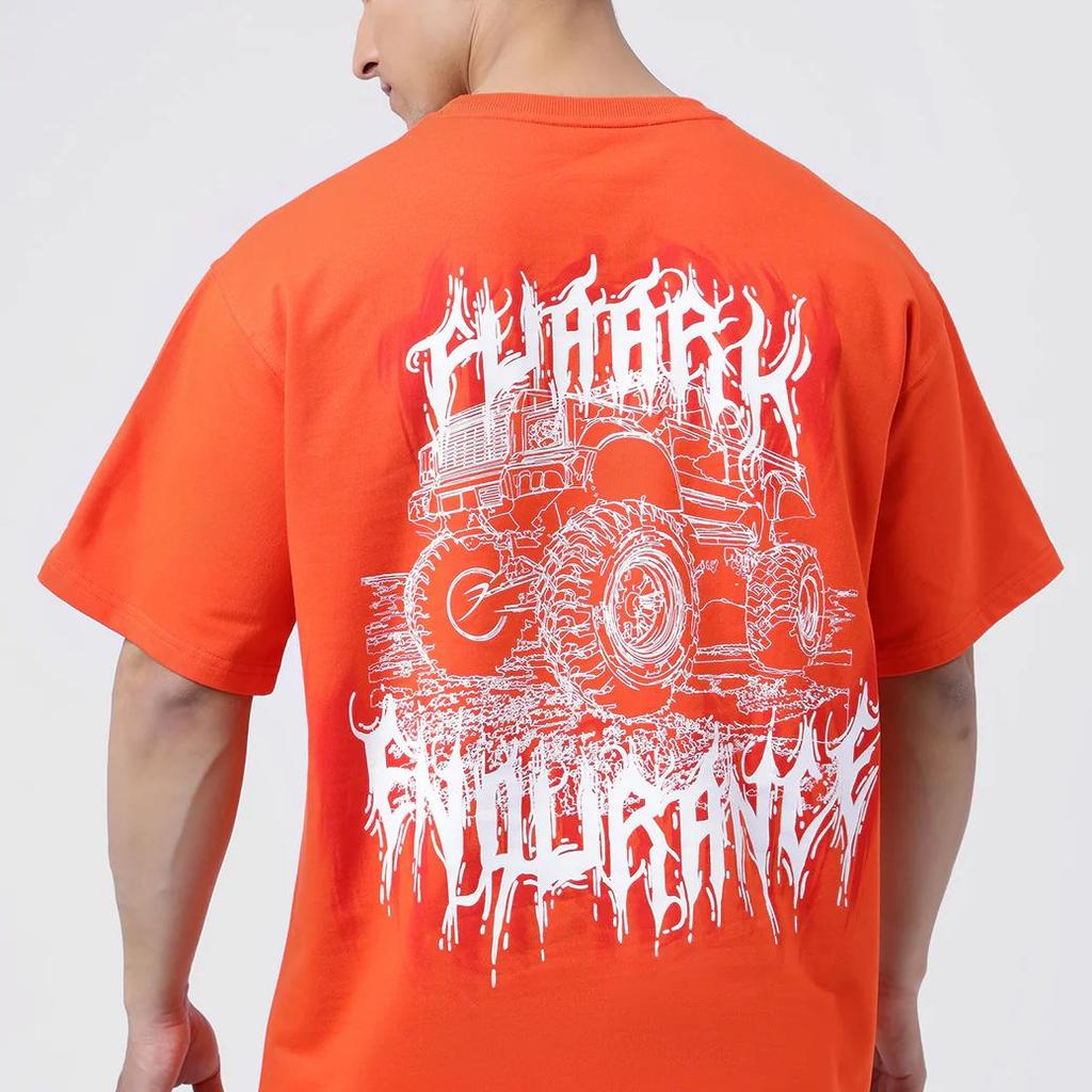 Monster Truck Oversized T-shirt Orange
